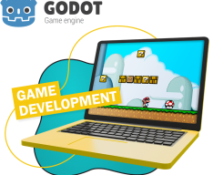 Godot.  Основа создания легендарных игр - КИБЕРшкола программирования для детей, компьютерные курсы для школьников, начинающих и подростков - KIBERone г. Череповец