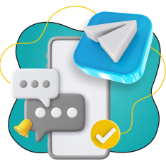 Создание Mini App для Telegram - КИБЕРшкола программирования для детей, компьютерные курсы для школьников, начинающих и подростков - KIBERone г. Череповец