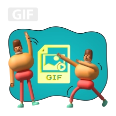 Gif-анимация - КИБЕРшкола программирования для детей, компьютерные курсы для школьников, начинающих и подростков - KIBERone г. Череповец