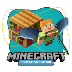 Minecraft Education - КИБЕРшкола программирования для детей, компьютерные курсы для школьников, начинающих и подростков - KIBERone г. Череповец