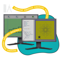 Исполнители чертежник и черепашка - КИБЕРшкола программирования для детей, компьютерные курсы для школьников, начинающих и подростков - KIBERone г. Череповец