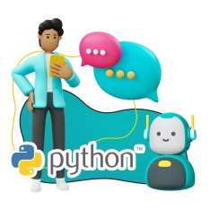 Умный чат-бот на Python на Telegram - КИБЕРшкола программирования для детей, компьютерные курсы для школьников, начинающих и подростков - KIBERone г. Череповец