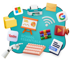 Цифровая база для школьника - КИБЕРшкола программирования для детей, компьютерные курсы для школьников, начинающих и подростков - KIBERone г. Череповец